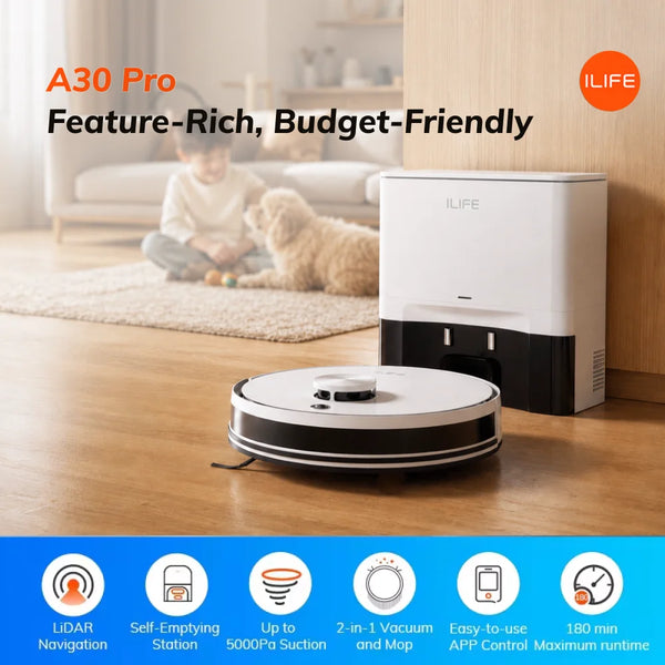 Aspiradora Robot ILIFE A30 Pro